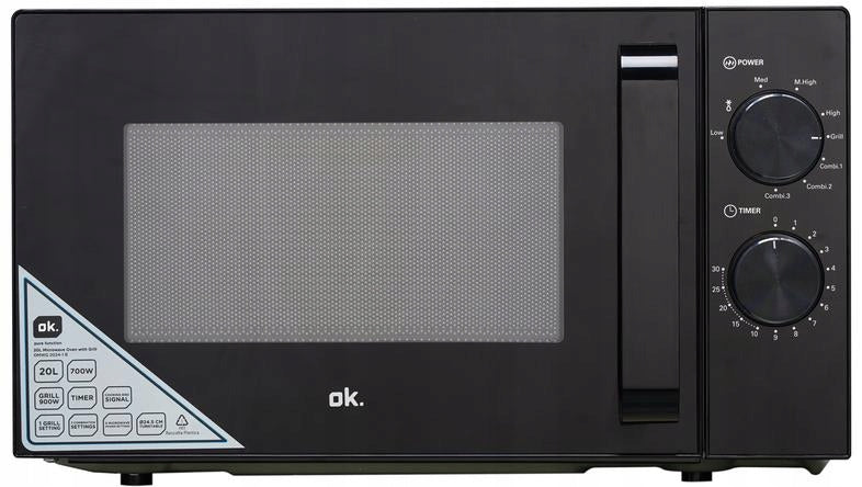 Microwave oven OK. OMWG 2024-1 B Black