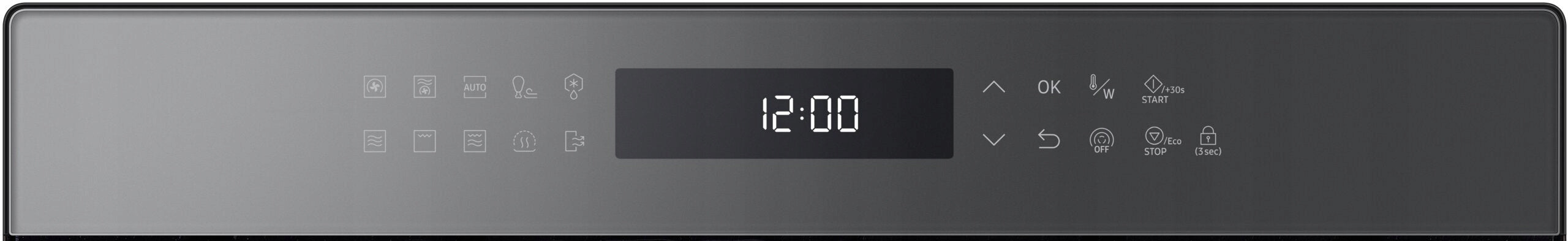 Microwave oven SAMSUNG BESPOKE MC35R8058CC 900W 38 cm 35L Auto Cook Dominant color black
