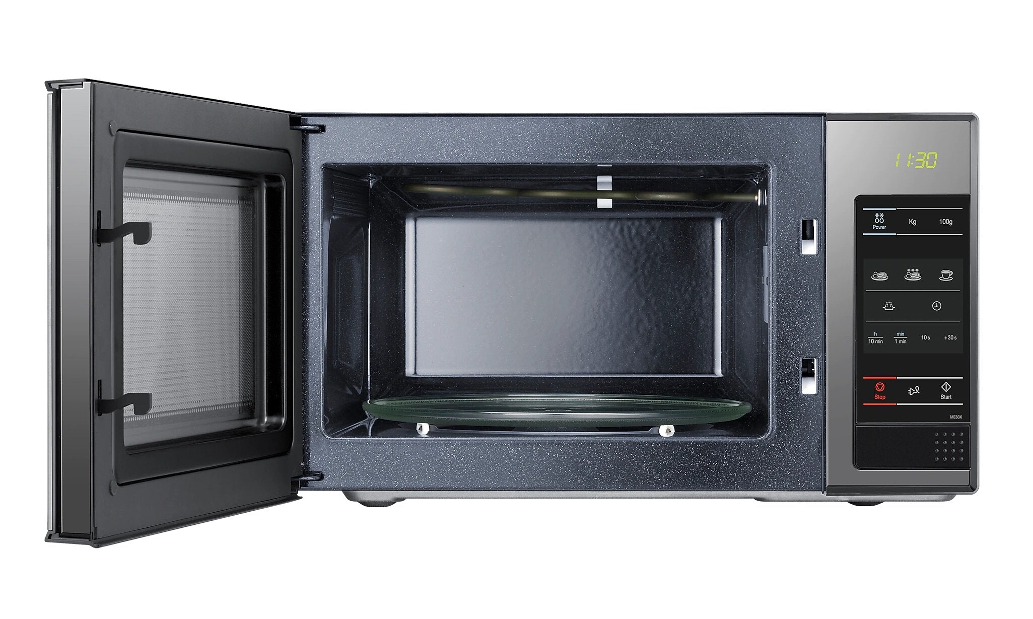Microwave oven SAMSUNG ME83X-P 800W diameter 28.8 cm capacity 23L Model ME83X