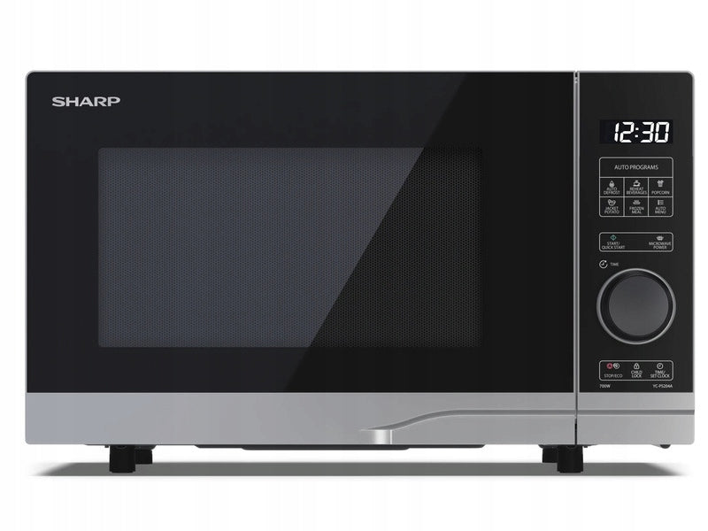 Microwave oven SHARP YC-PS204AE-S 700W 20L Black and silver