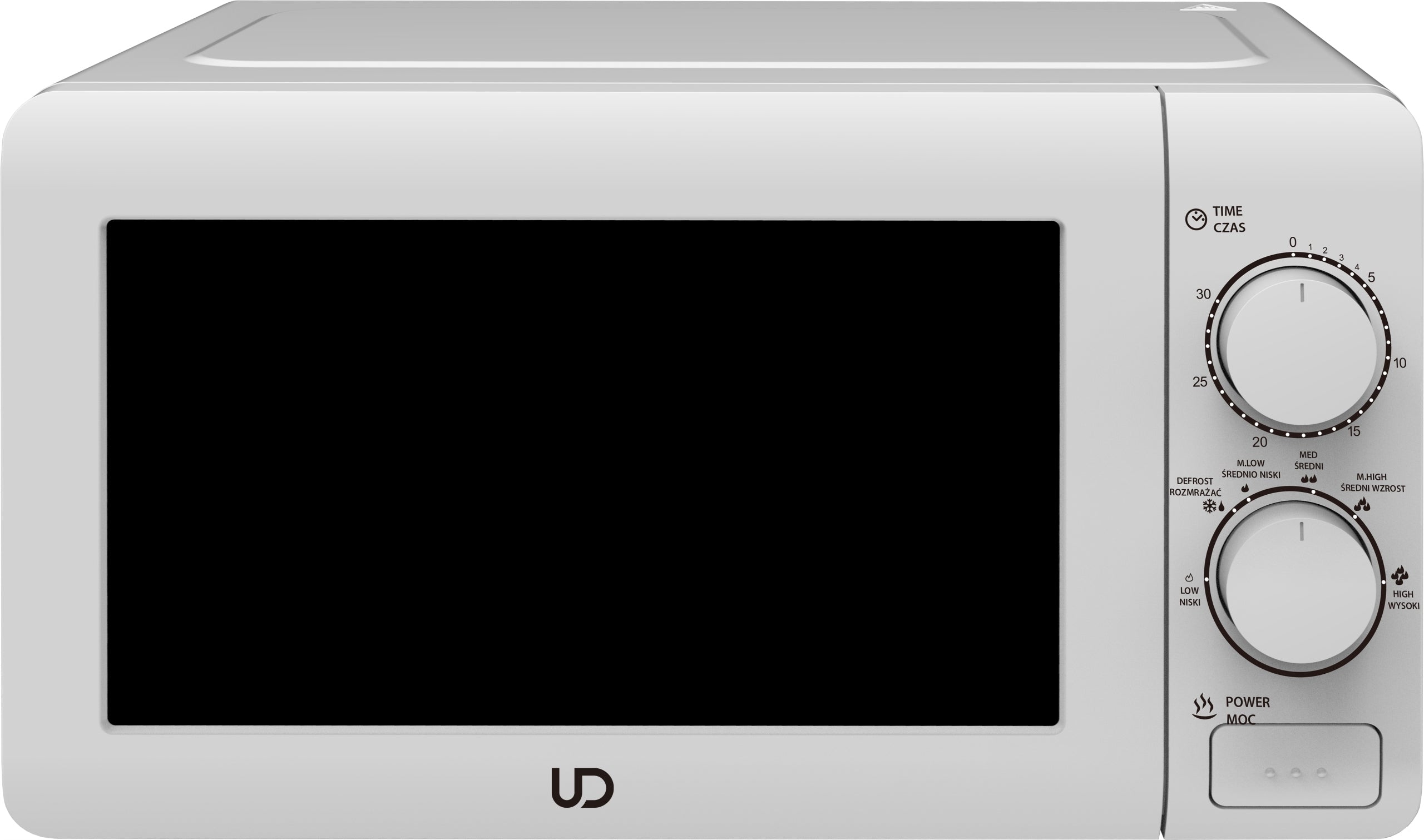 Microwave oven freestanding microwave UD MM20L-WA 700W white 20 L Manufacturer code 8594213440392