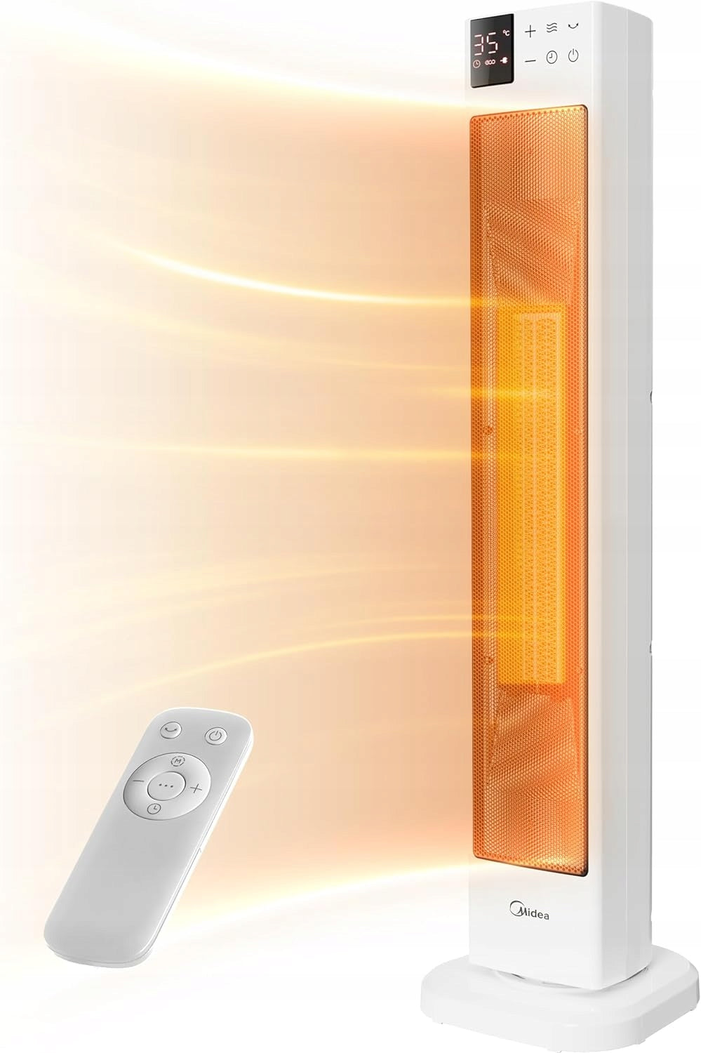 Midea Tower ceramic radiator 2000W fast heating 30m2 oscillation 75°