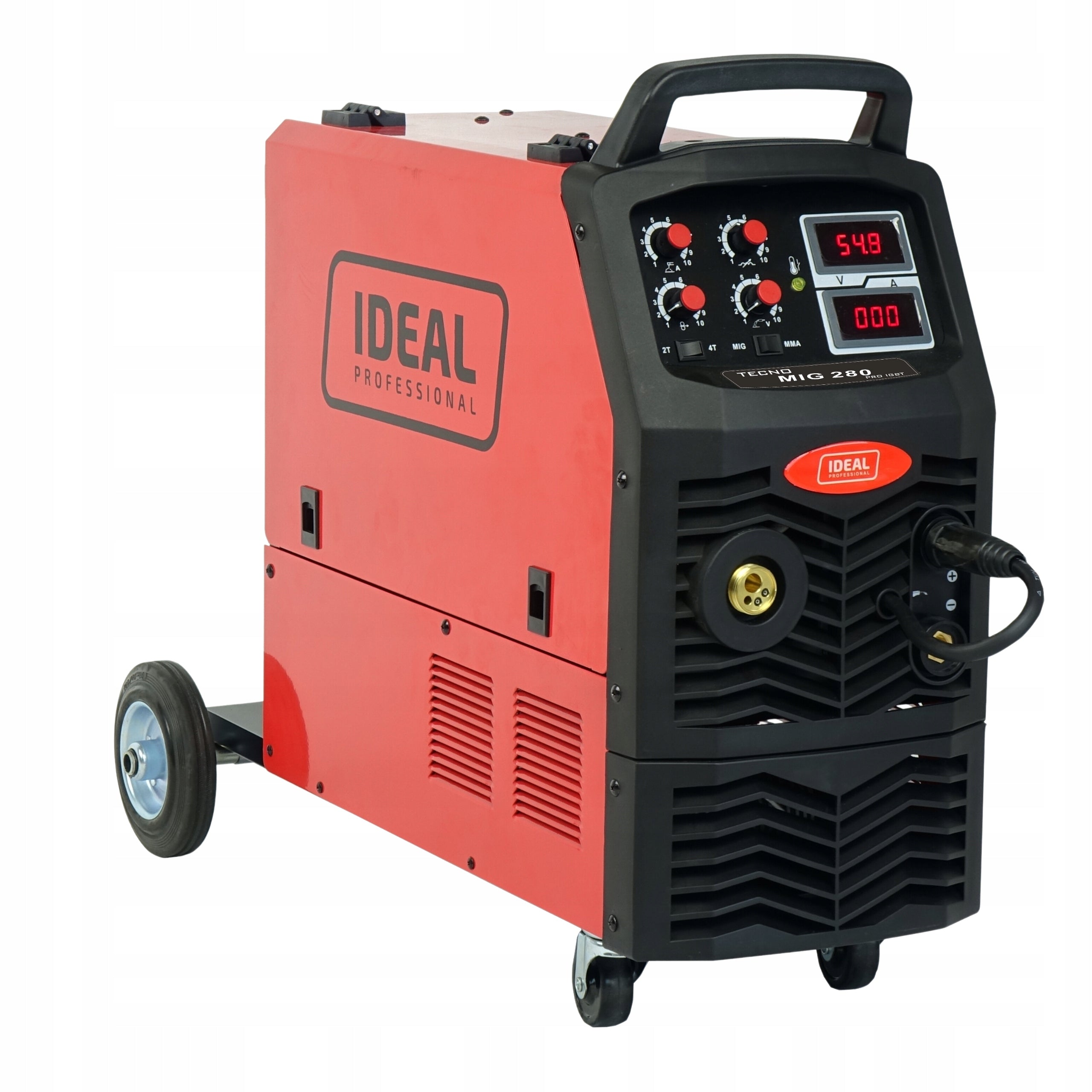 Migomat welder 2in1 TECNO MIG 280 MIG MAG MMA 280A inverter 4x4 400V Manufacturer code SPAWARKA IDEAL TECNOMIG 280