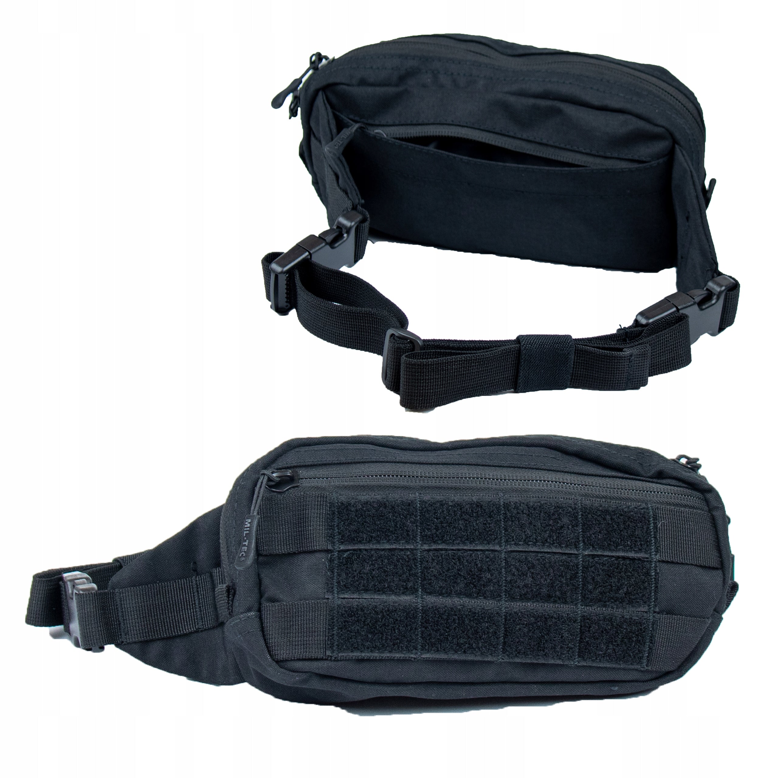 Mil-Tec bum bag hip FannyPack pouch bag Molle black