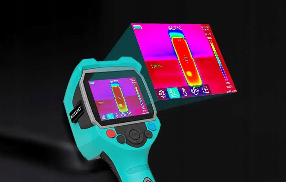 Mileseey TR256A Thermal Imaging Camera 256X192 550C IP65 5000mAh LCD 20Hz Certificates of conformity CE