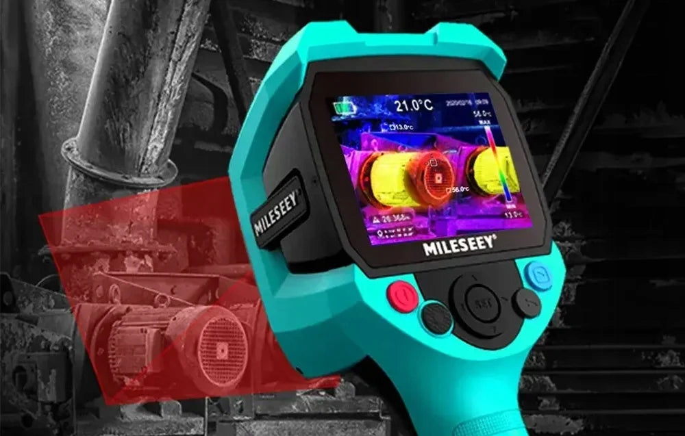 Mileseey TR256A Thermal Imaging Camera 256X192 550C IP65 5000mAh LCD 20Hz Power supply rechargeable battery