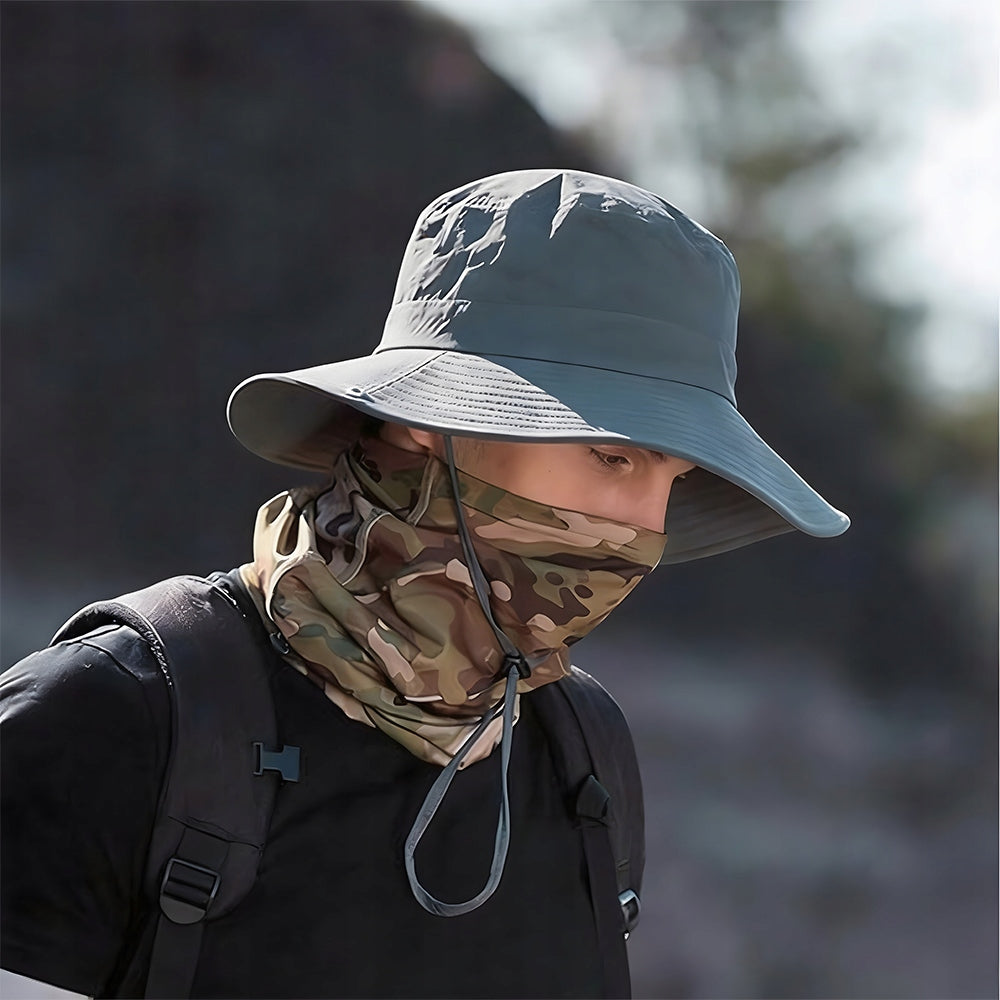 Military Hat Adjustable Outback UV Filter Rondem 9cm Folding Outdoor Packaging status original