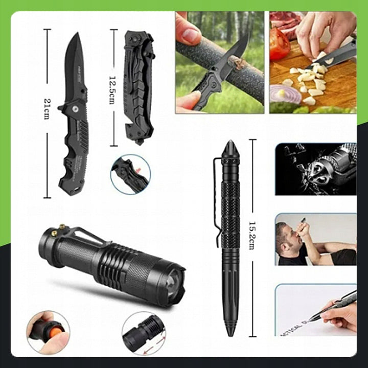 Military Survival Kit Survival Essentials 32in1 Multitool Manufacturer code 19920