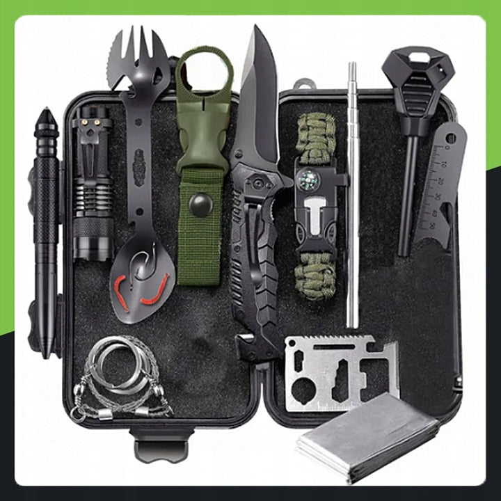 Military Survival Kit Survival Essentials 32in1 Multitool Packaging status original
