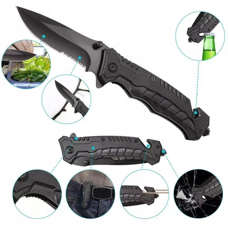 Military Survival Kit Survival Essentials Multitool 32in1 Model SRV-62-new