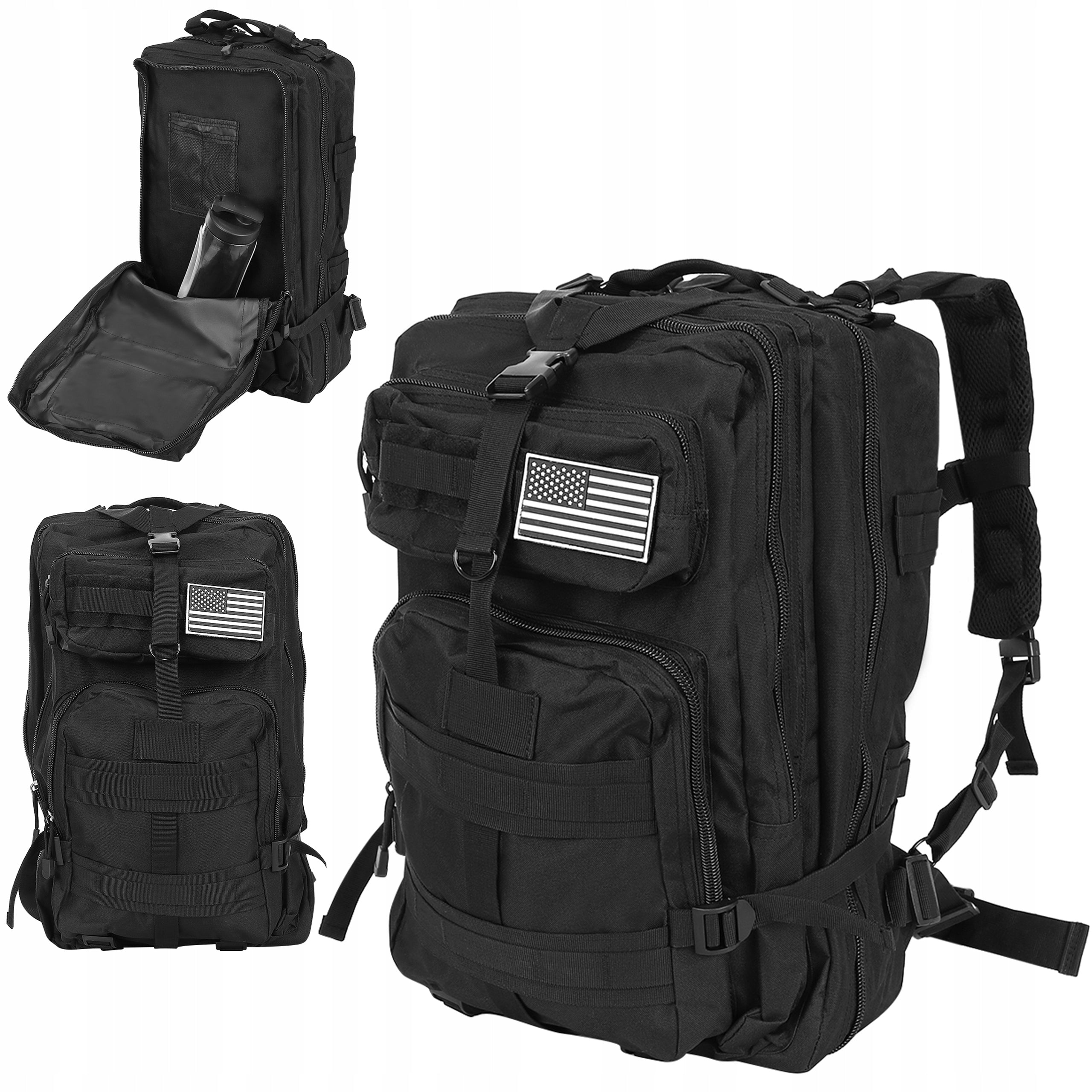 Military Tactical Backpack Survival Large Spacious for School 35 l Manufacturer code 8919