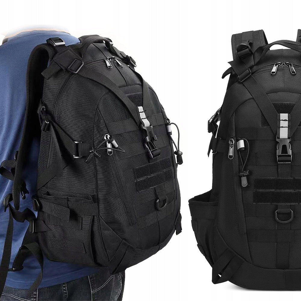 Military Tactical Hiking Backpack BLACK 45L for Men and Women Manufacturer code NLO997