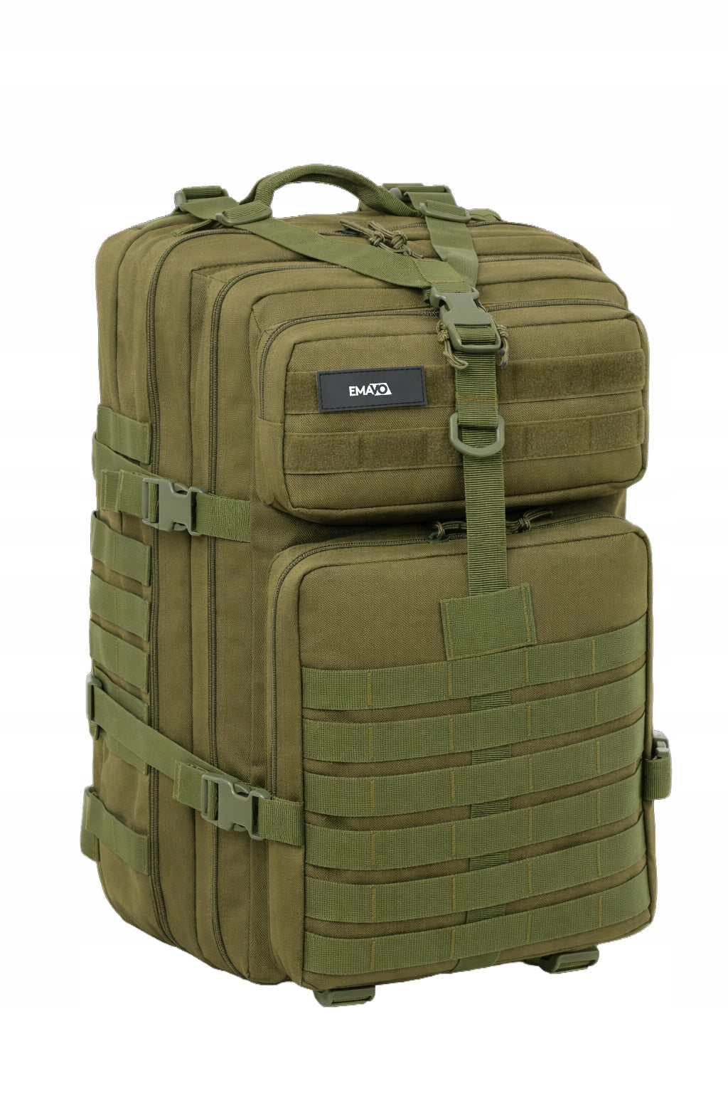 Military Tactical Hiking Backpack Survival 15,6" 40L Military Green Packaging status original