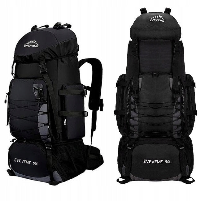 Military Tactical Military Survival Outdoor BACKPACK bushcraft | 90L (i088) Color black