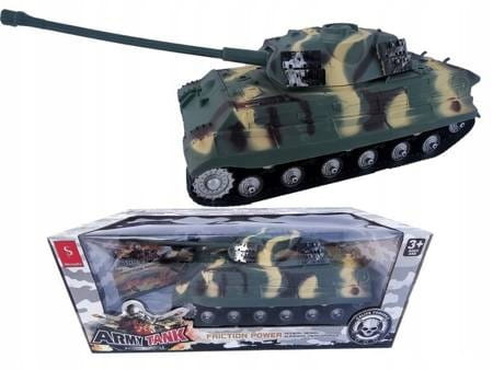 Military Tank Drive Frictional Sound Light