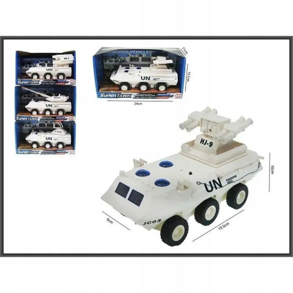 Military Vehicle 20CM With Light 9998- 47/ 48/ 49 Hipo