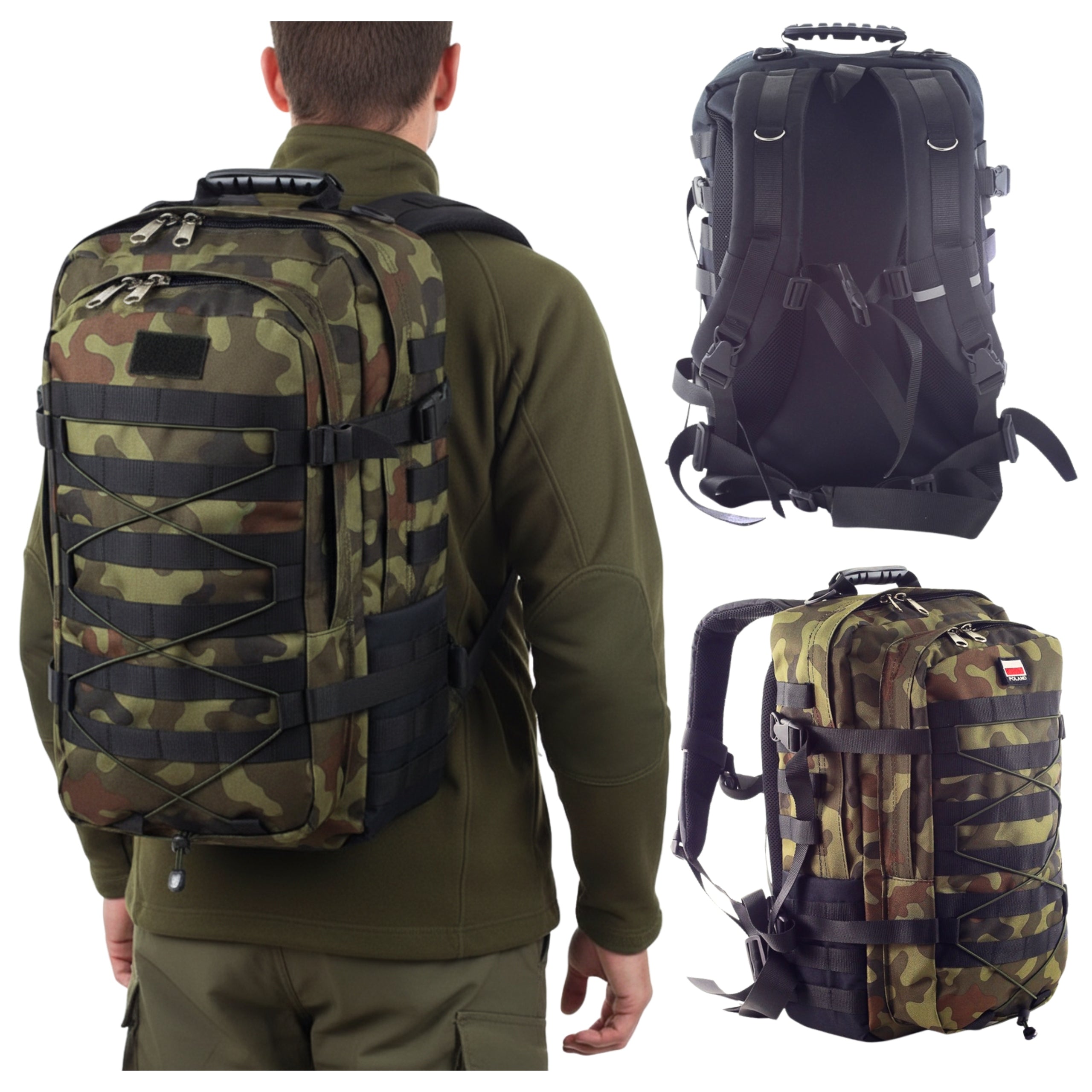 Military hiking backpack Stinger 38L Cordura molle Polish Product
