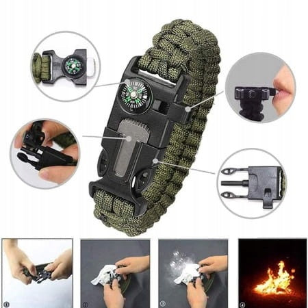 Military survival kit survival forest survival Model MEGA ZESTAW SURVIVALOWY