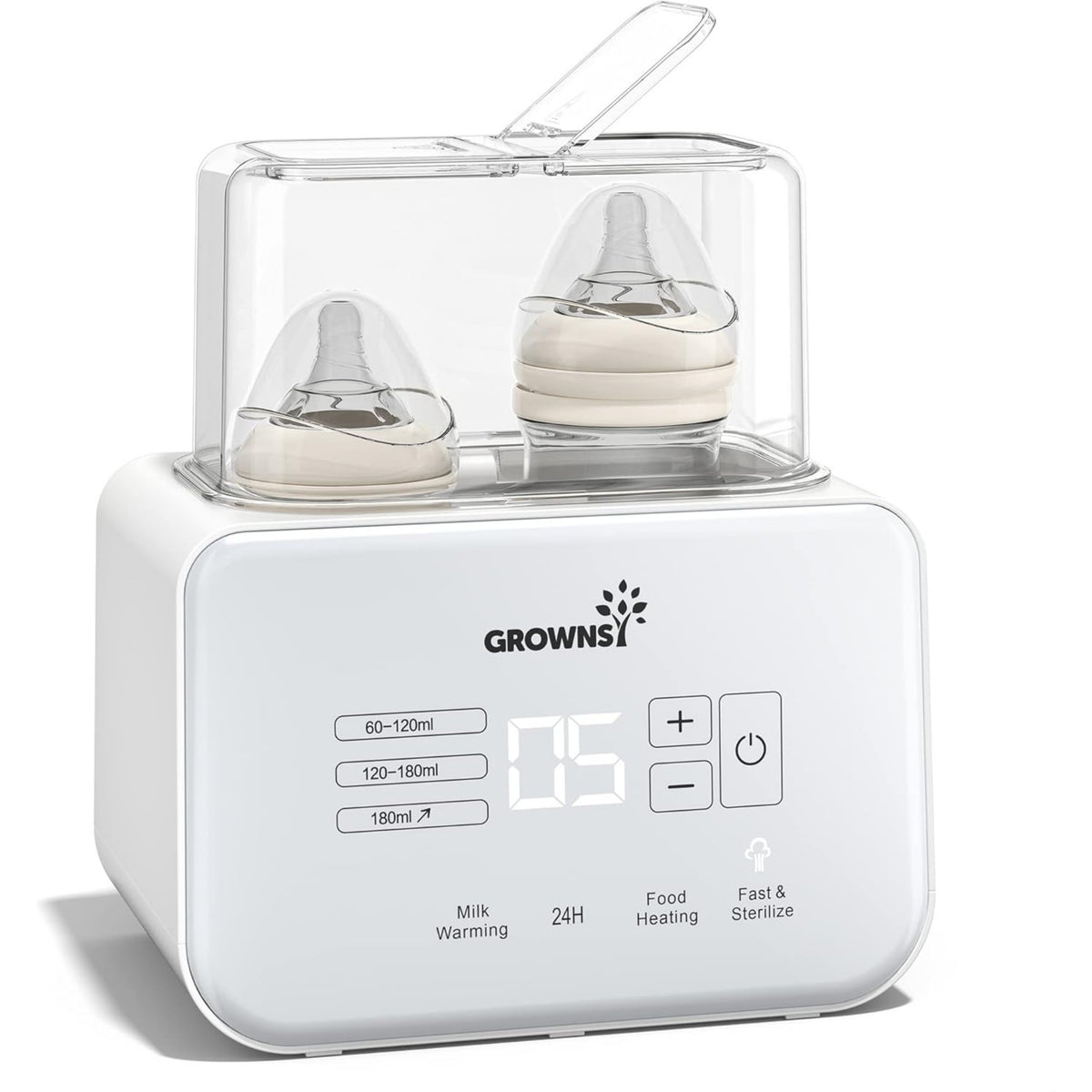 Milk Bottle Water Heater Infant Sterilizer 8in1 LCD