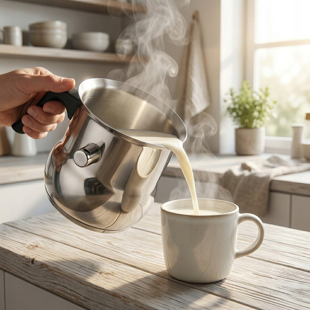 Milk Cooking Pot 1L With Water Coat Induction Altom Manufacturer code 0204002615