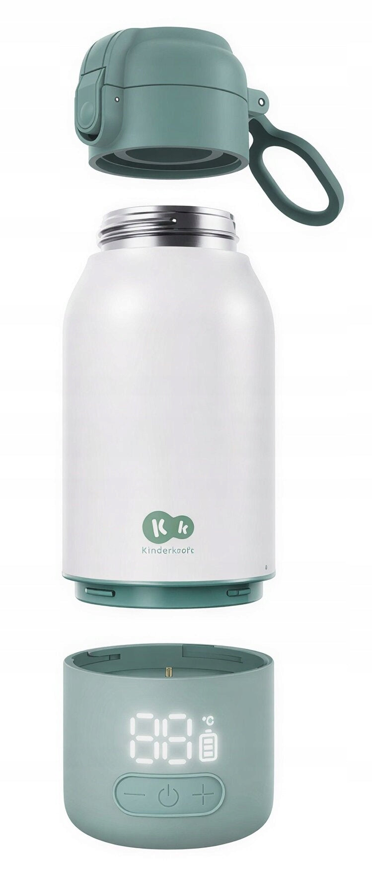 Milk Heater KINDERKRAFT Gaia 2in1 Green Kind electric