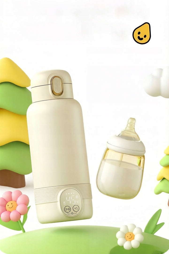 Milk Heater Portable Wireless 37 – 55°C 500ml 50W 14000mAh