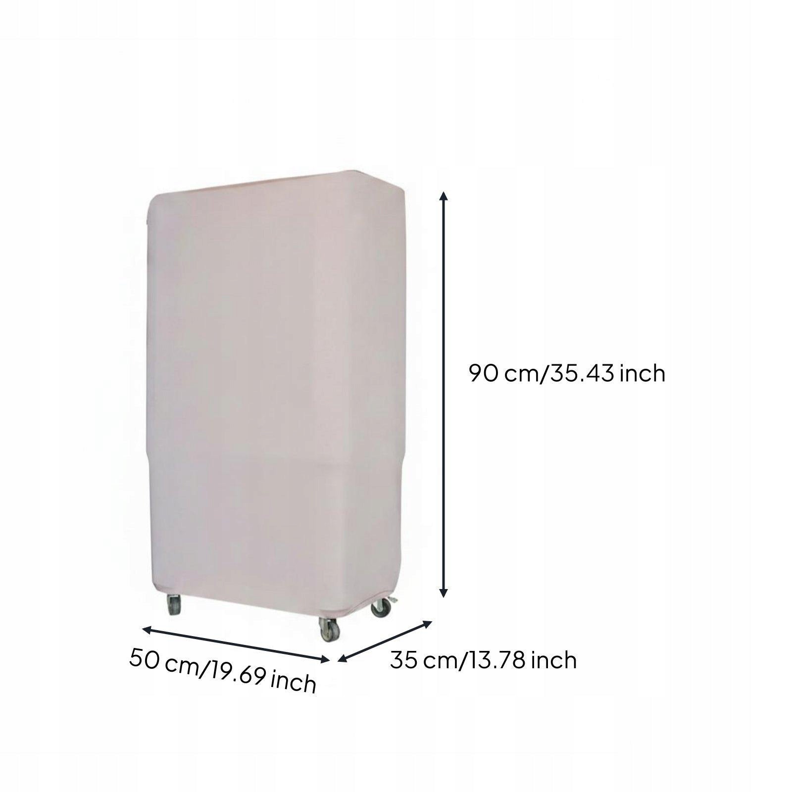 Milk Silk Portable Air Cooler Cover Snug Fit Dustproof Appliance 50-35-90cm Medical device type accessories for a medical device or a product without an intended medical purpose