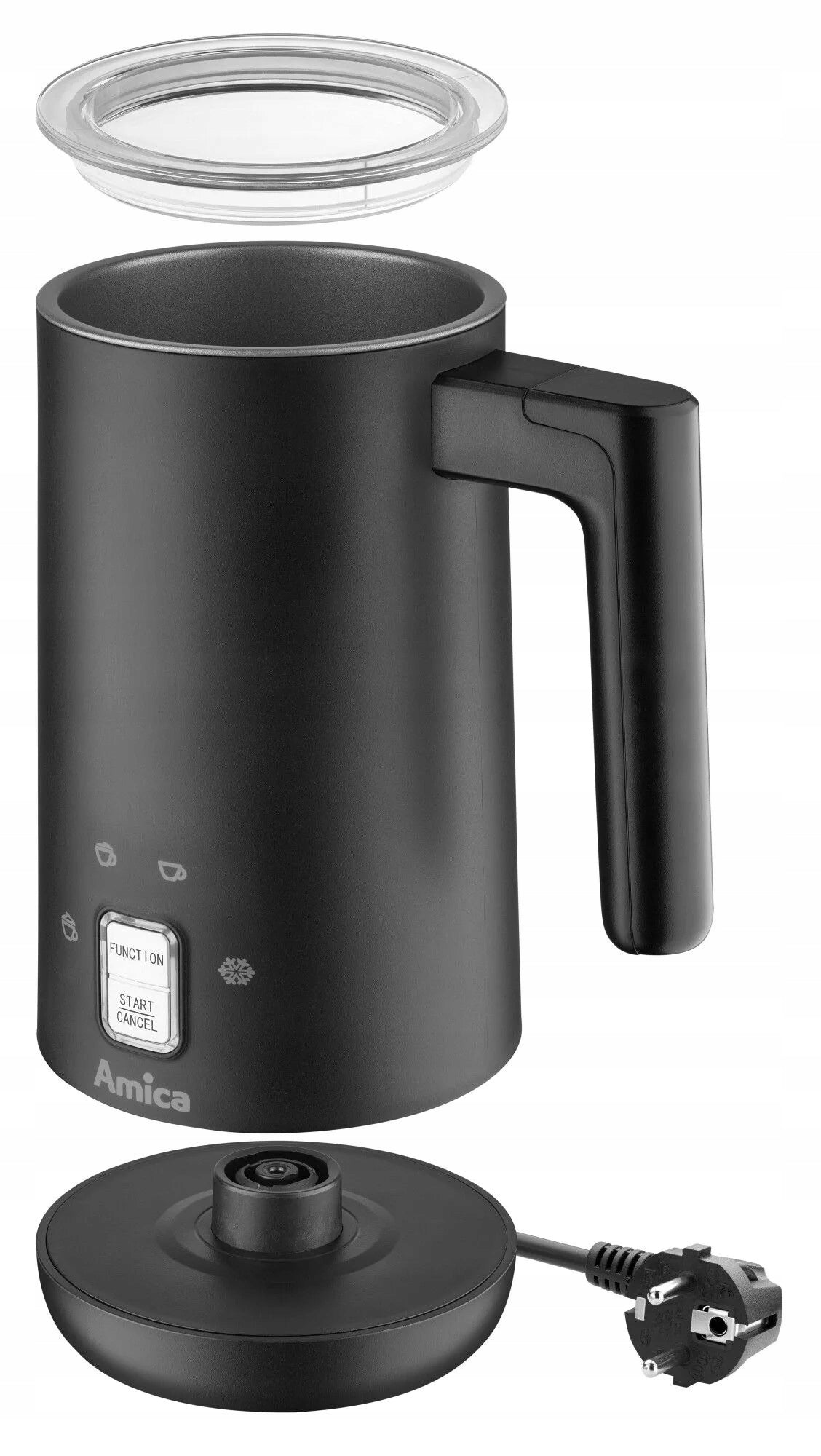 Milk frother Amica FD2030 500W black Manufacturer code FD2030
