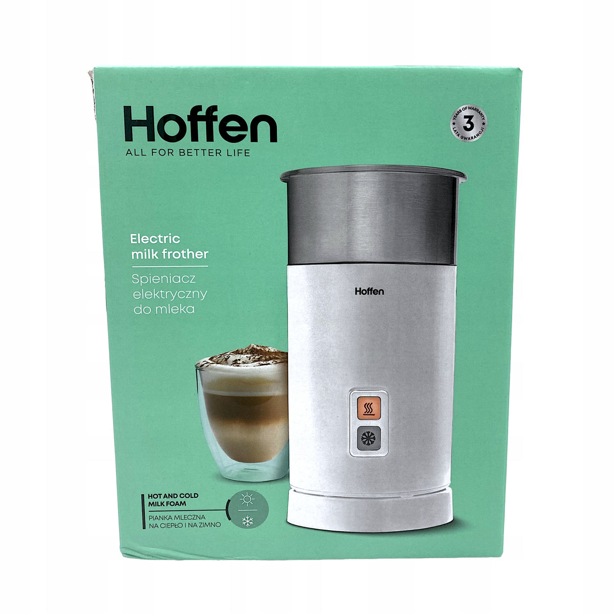 Milk frother Hoffen AK-0647 Dominant color white