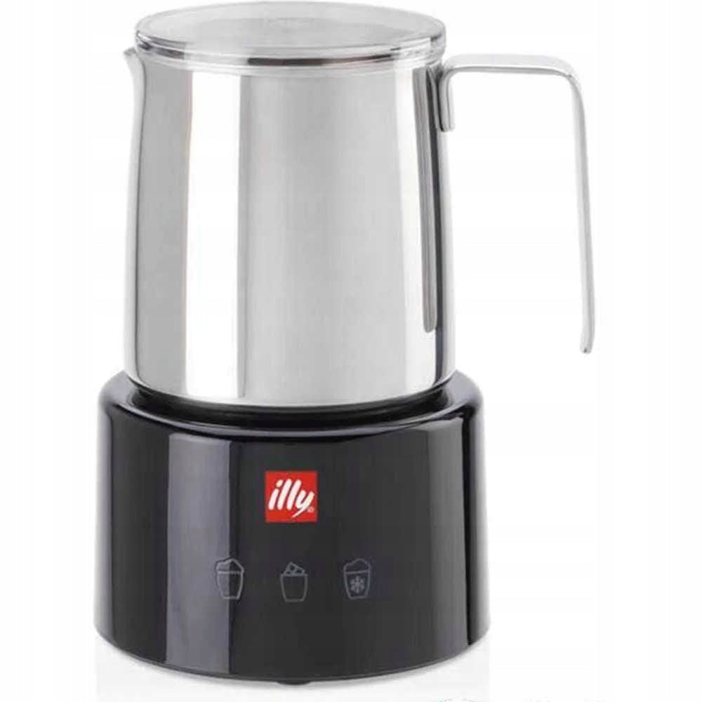 Milk frother Illy silver-black