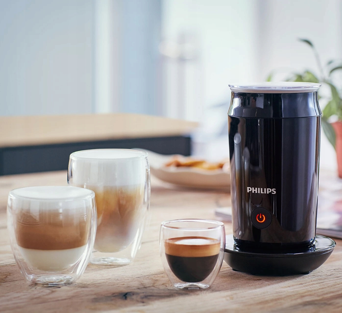 Milk frother Philips Senseo black 500W 120ml CA6500/63 Milk Twister Brand Philips