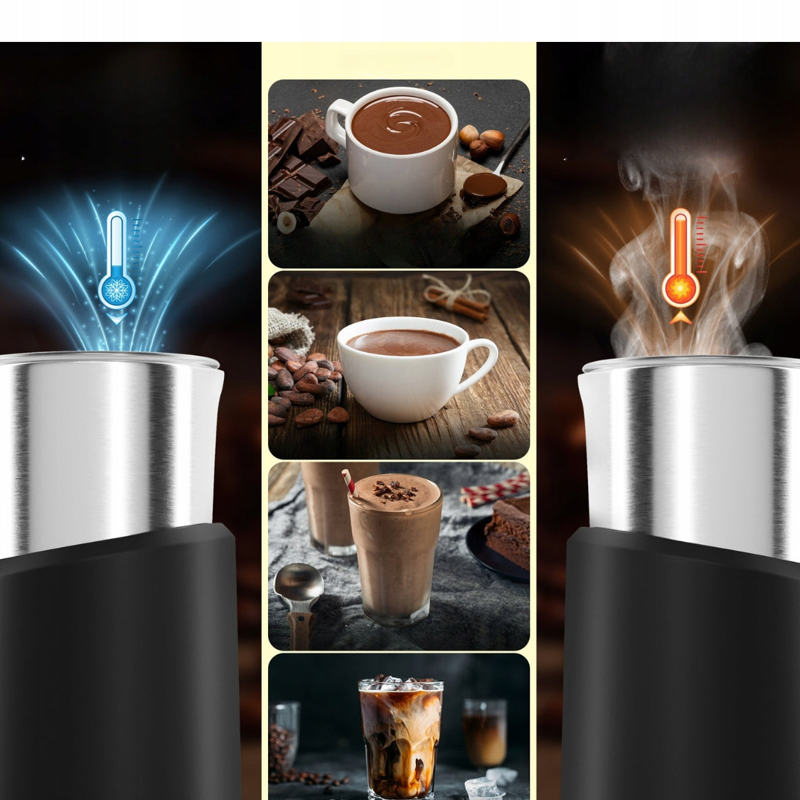 Milk frother heater Clatronic MS- cappuccino, latte, chocolate Manufacturer code MS264011