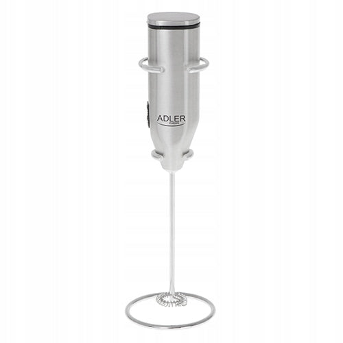 Milk frother with Stand Foam for Cappuccino Coffee Macchiato Adler Packaging status original