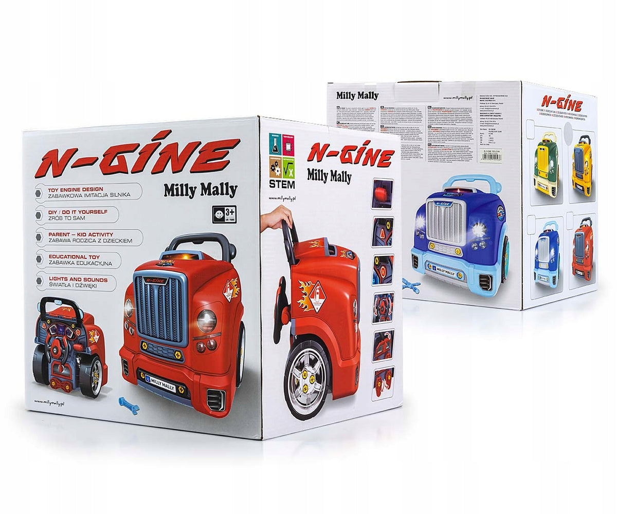 Milly Mally N-gine Red engine Packaging status original