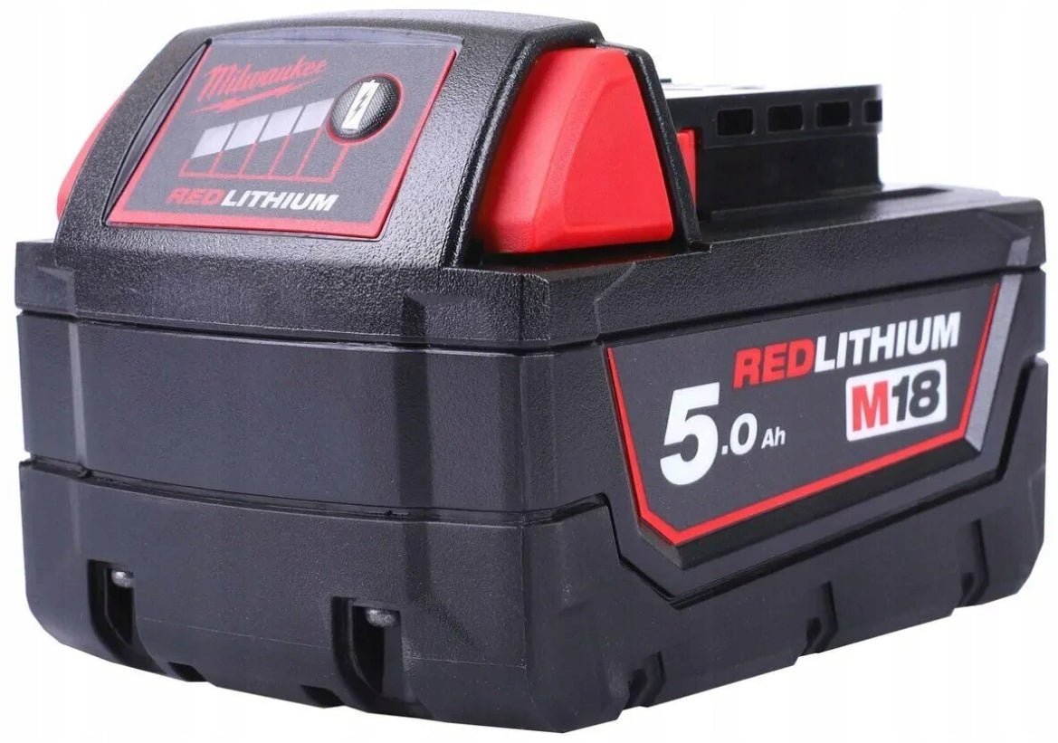 Milwaukee Battery 18V 5,0Ah Li-Ion M18B5 4932430483 ORIGINAL Packaging status original