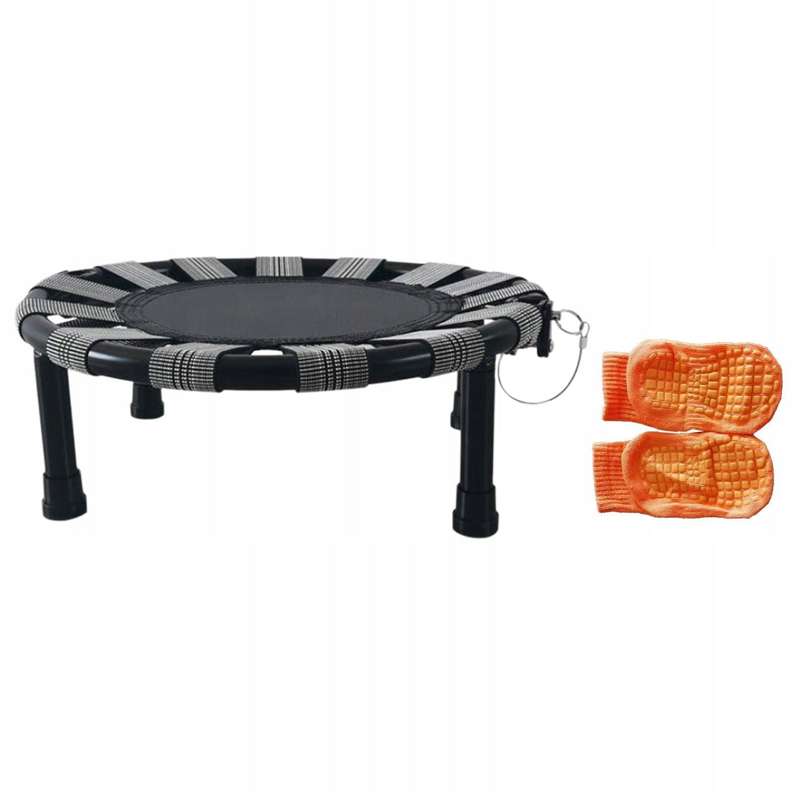 Min Trampoline Round with Rubber Foot Pads Toy Silent Non Slip Folding Jump Brand no brand