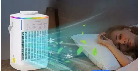 Mini Air Conditioner Portable USB 600ml 3 Modes LED Timer Cooling Manufacturer code YANHAIYING