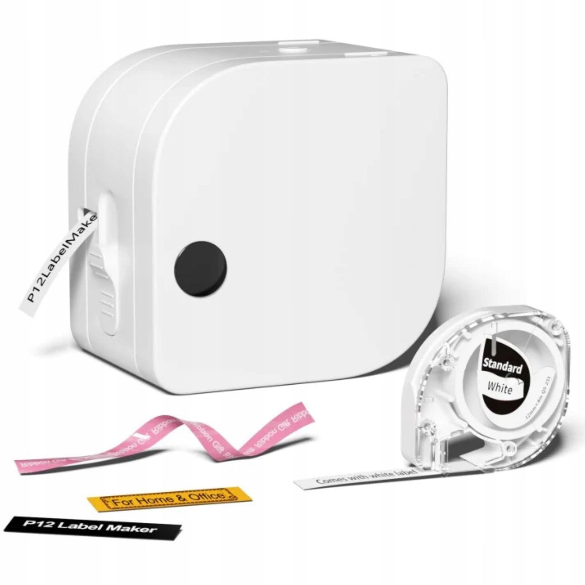 Mini Bluetooth Printer Phomemo P12 Wireless White 2ASRB-P12 Gift Packaging status original