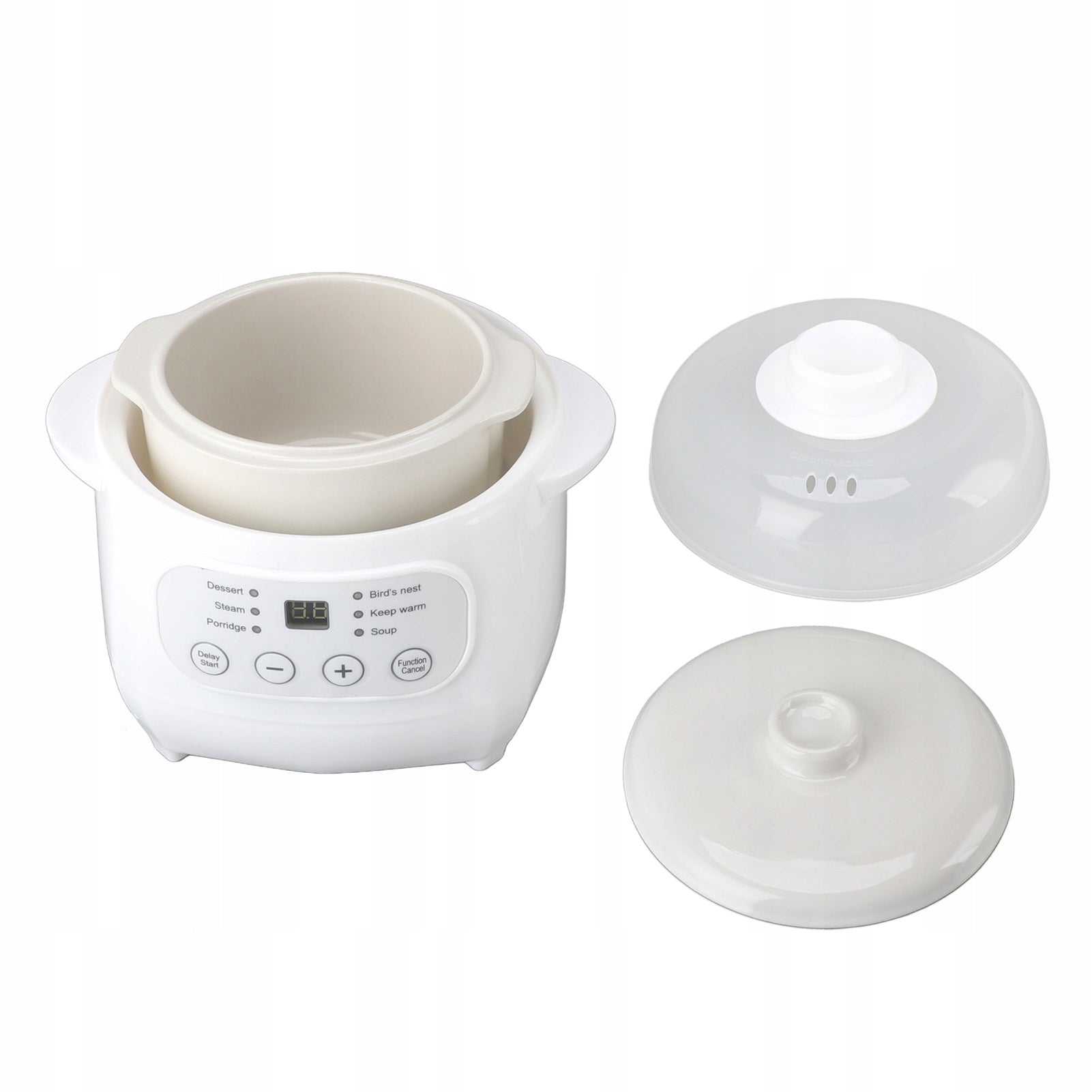 Mini Ceramic Stew Pot, Electric Stew Pot with Capacity Brand no brand