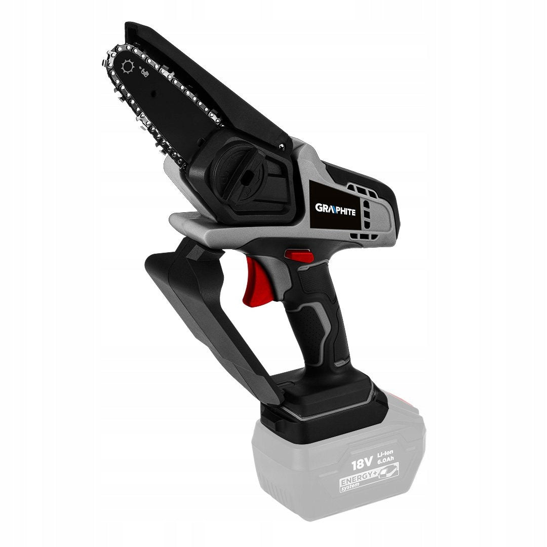 Mini Cordless Chainsaw Energy+ 18V Li-lon SOLO GRAPHITE 58GE116