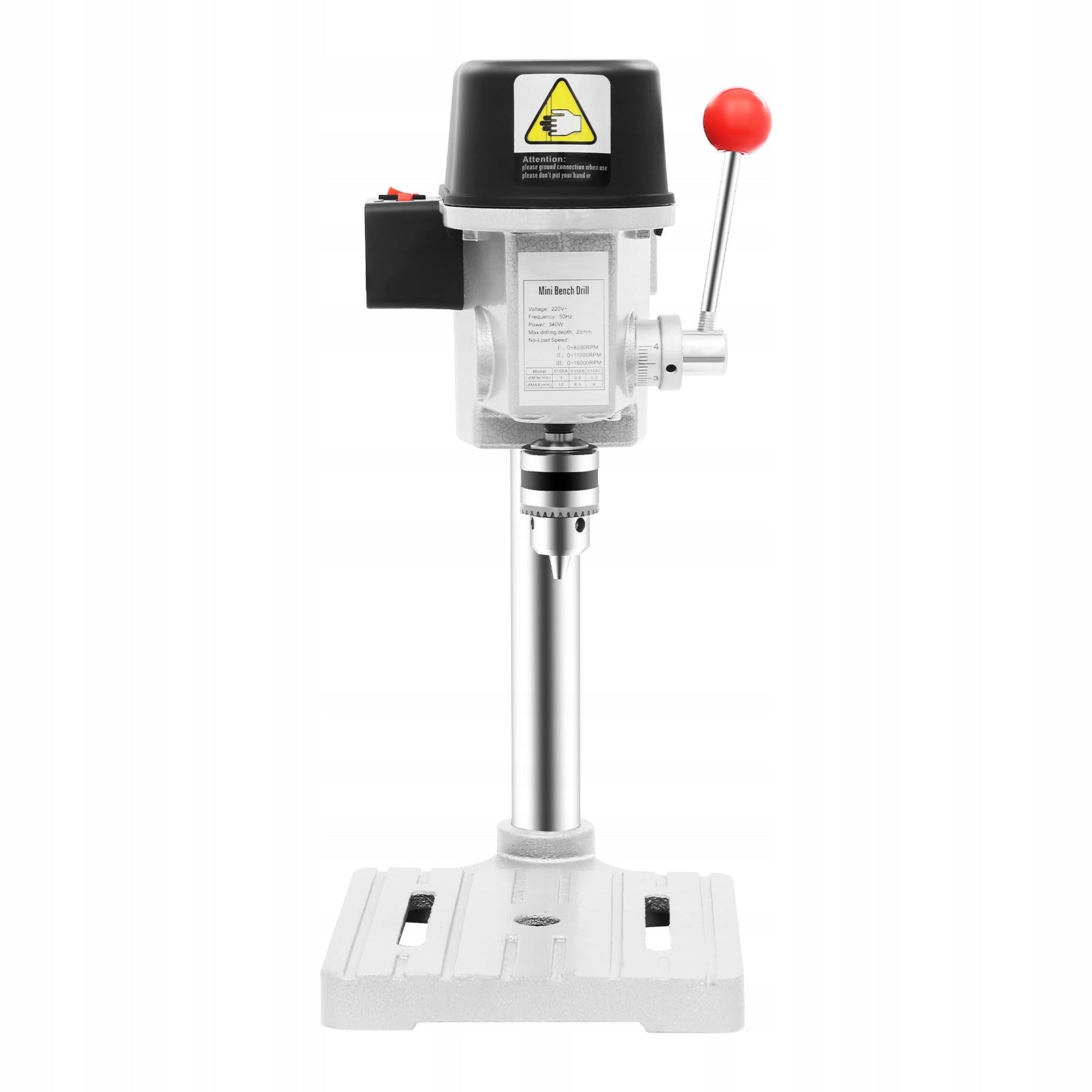 Mini Drill Press Benchtop Driller Machine 340W Manufacturer code MINI BENCH DRILL PRESS CORDED