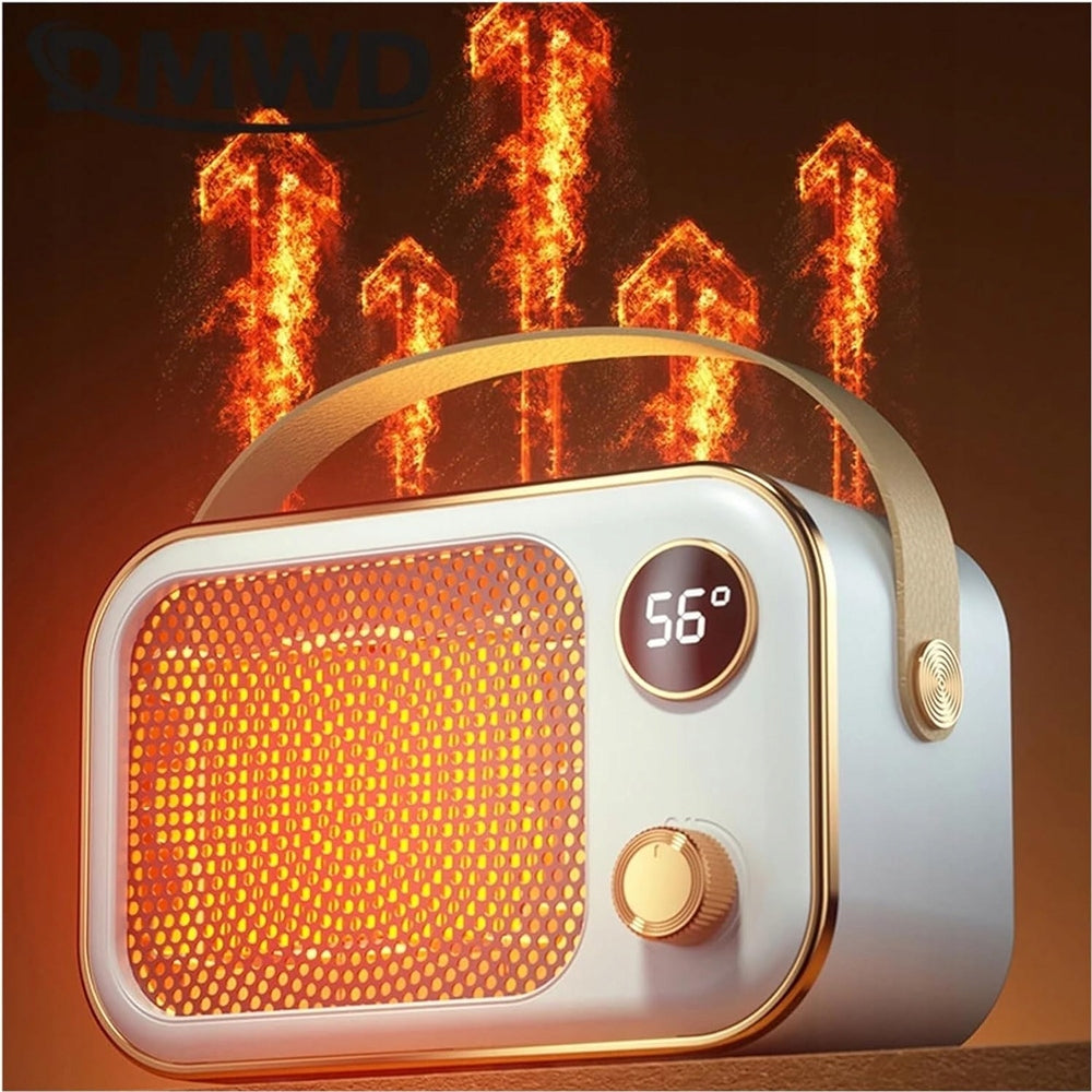 Mini Electric Heater Farelka Wide Vent Quiet Operation Office Home Brand Bedee