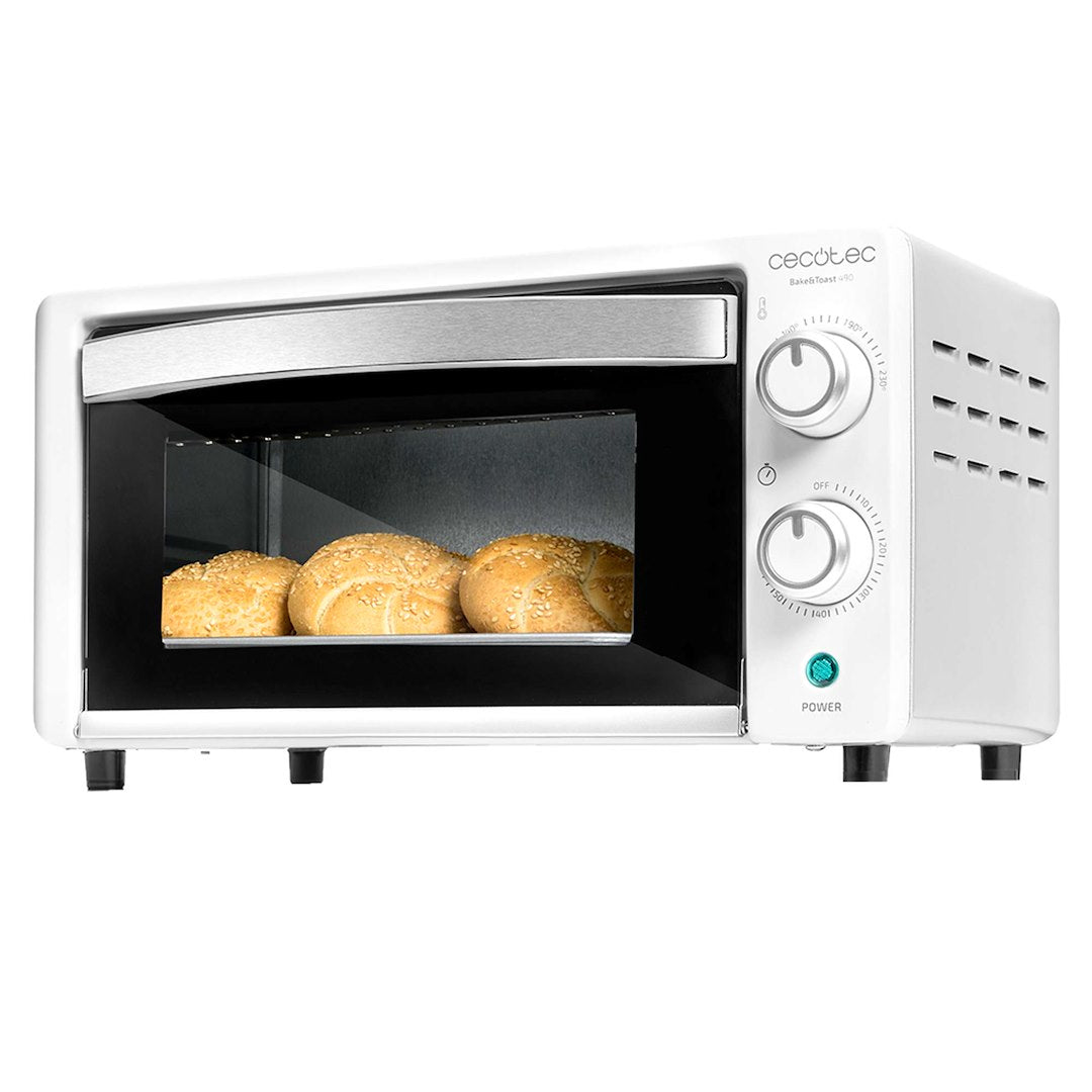 Mini Electric Oven Cecotec Bake&Toast 1090 White 10L table 1000W