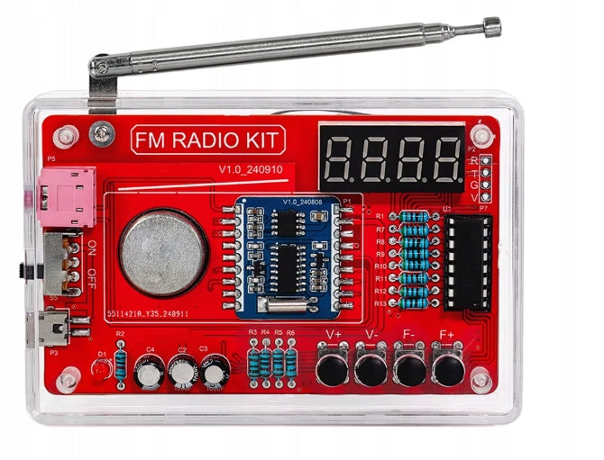 Mini FM radio for self-assembly for radio amateur without housing Packaging status original