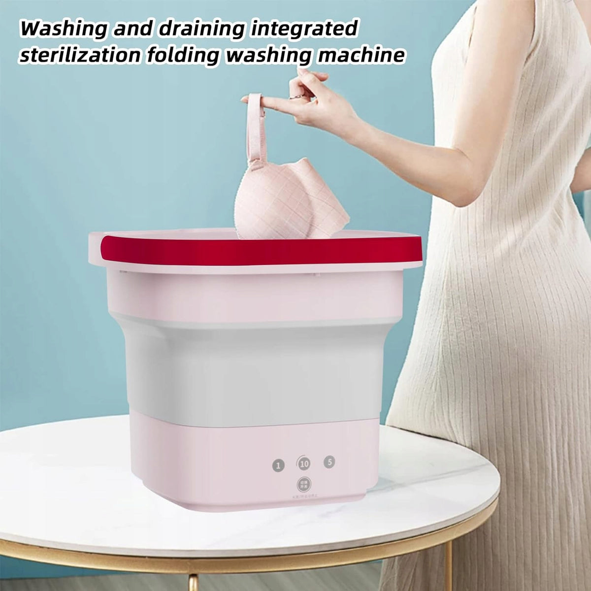 Mini Folding Rotor Tourist Washing Machine Brand no brand