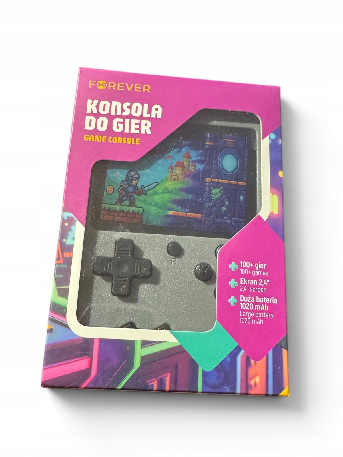 Mini Game Console GC-100 FOREVER GREY