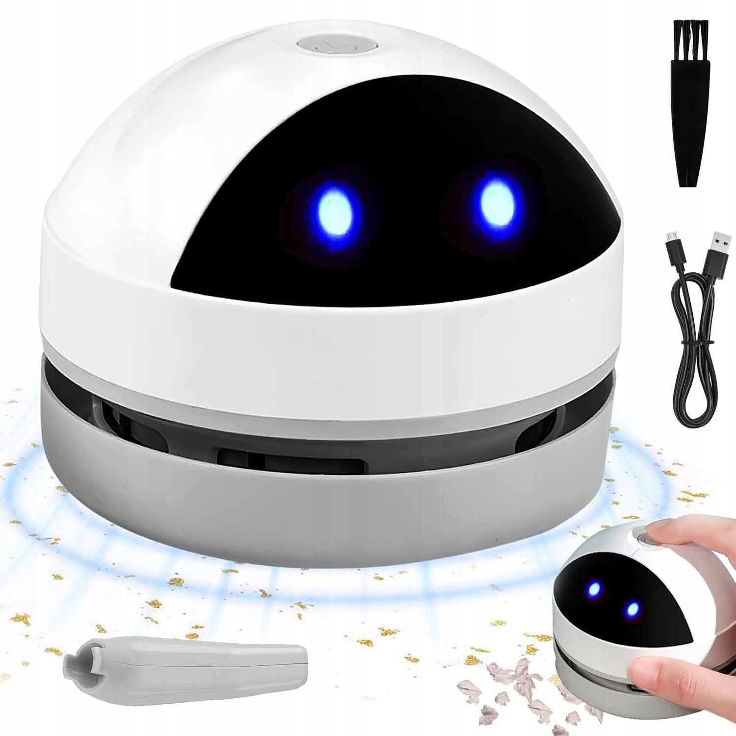 Mini Handheld Electric Cordless Desk Vacuum Cleaner 360° Packaging status original