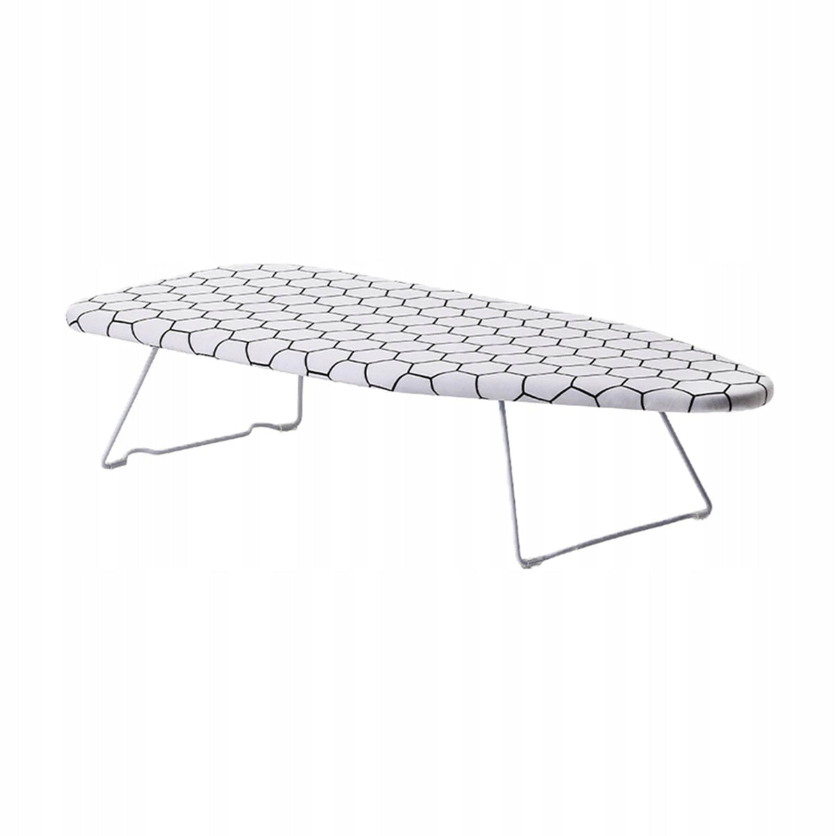 Mini Ironing Board with Foldable Legs Metal Base Heavy Duty for Dorm Home Kind Ironing Set