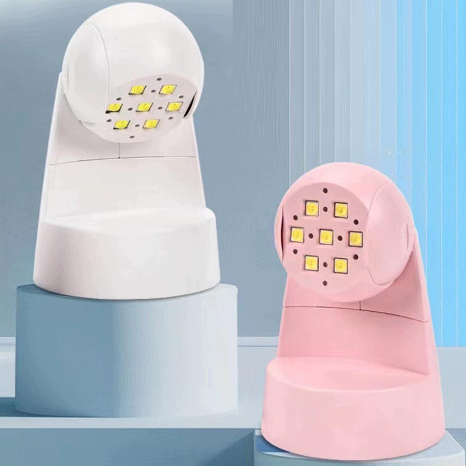 Mini LED Nail Lamp Travel 18W for Home Nail Salon Single USB Plug Play Medical device type accessories for a medical device or a product without an intended medical purpose