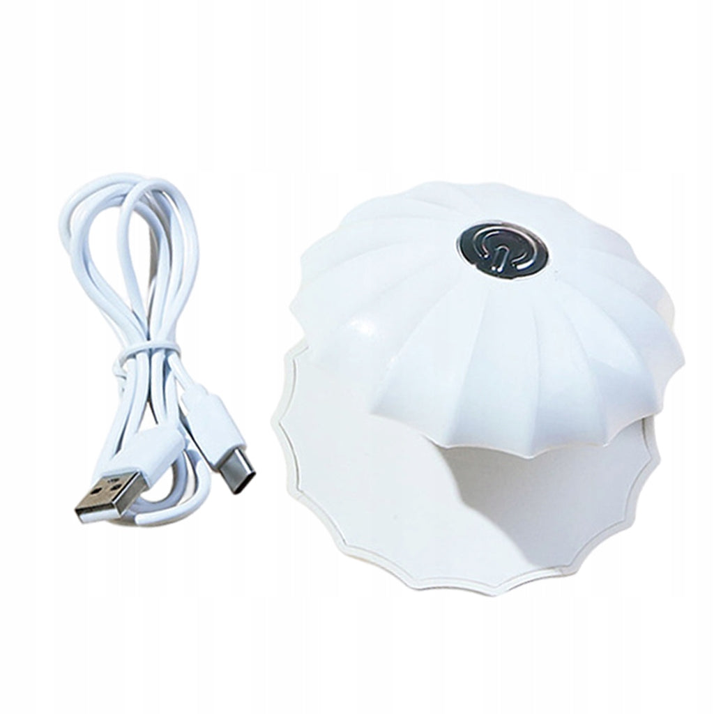 Mini LED Nail Lamp USB Shell Shape Light Weight Professional ,Premium
